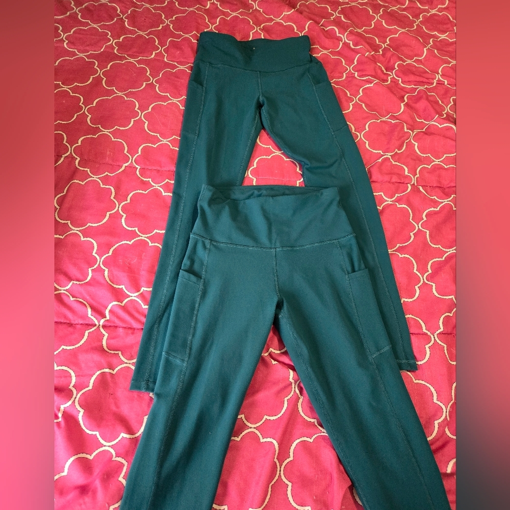 2pr XS Women's Fengbay Green Pants